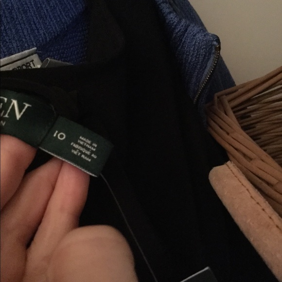 Ralph Lauren jersey dress - black; never worn - Picture 4 of 4